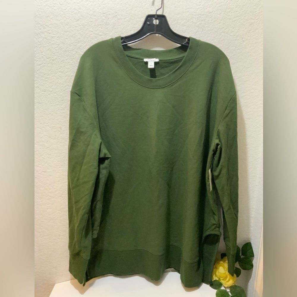 New Daily/Ritual green oversized sweat shirt size XL